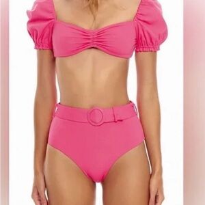 Agua Bendita Coral Bikini Set